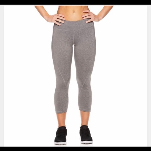 NWT reebok quick capri seamed leggings - Picture 1 of 4